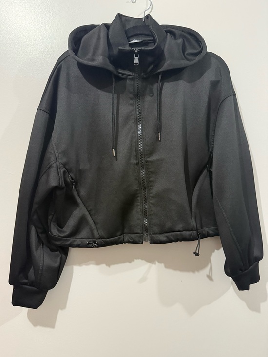 Zara Jackets & Blazers - Zara Bomber Hooded Jacket Small Oversized